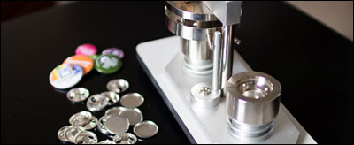 button maker and button supplies
