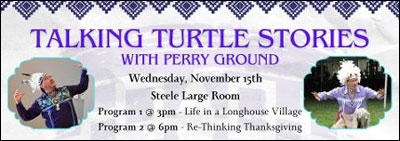 "Talking Turtle Stories" with Perry Ground